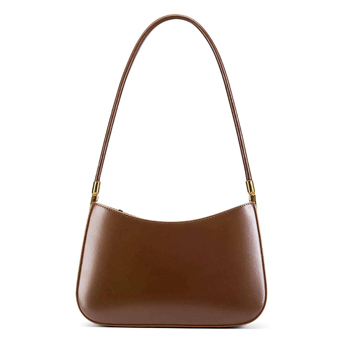 MFFOR Shoulder Bag for Women, Genuine Leather Hobo Tote Handbag, Small Clutch Purses Cute Hobo Handbag(Coffee)