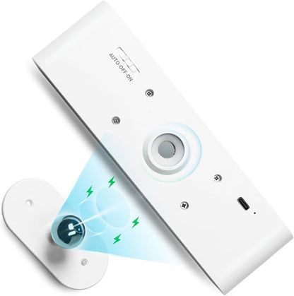 LED Wall Sconce with Auto Motion Sensor, 3600 mAH Rechargeable USB 3 Color Temperatures, 360° Rotate Magnetic Ball LED Wall Mounted Lamp for Reading Bedside