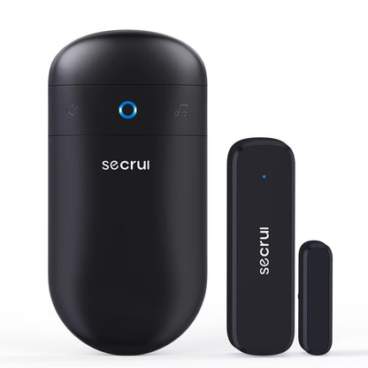 SECRUI Door Chime, Door Open Sensor Chime for Business/Home When Entering, Adjustable Volume, Easy Installation, 400ft Range, 52 Chimes, M508+D7