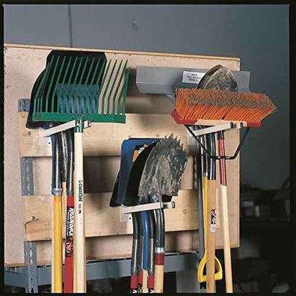 Gempler's Extra Long Tool Rack for Shovels, Spades, Rakes, and Brooms