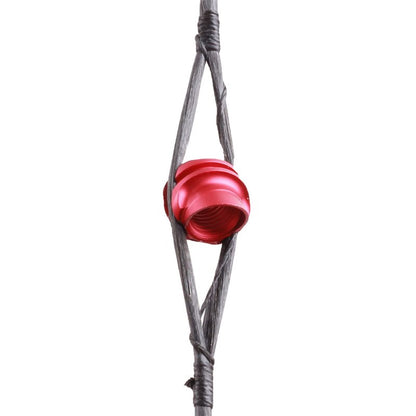SOPOGER Archery 37/45 Hooed Degree Peep Sight Kit 6X 8X Clarifier and 5 Size Aperture Inner Core Lens Bow Hunting Accessory Peep Sight for Compound Bow with Bow Serving String (Red, 37 Degree 8X)