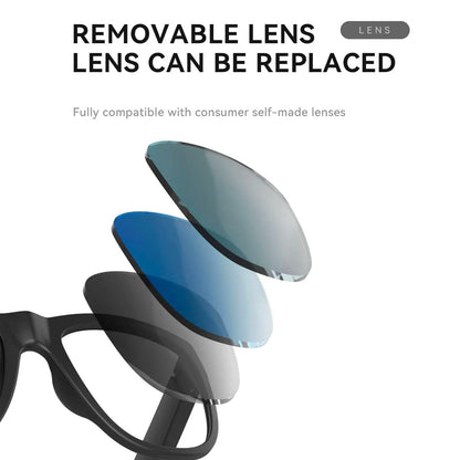 GS01 Smart Bluetooth Sunglasses, Audio Sunglasses With Speaker, UV400 Polarized lens, Open Ear Music, Touch Control