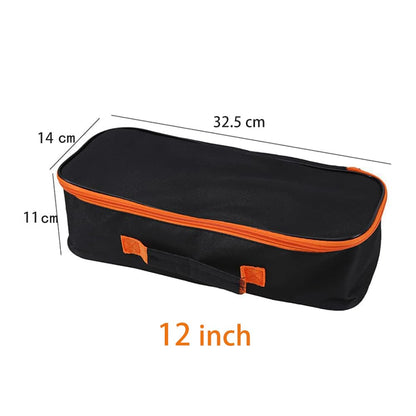 Kudriod Tool Bag, Waterproof Oxford Bag, Multiple Purpose-Tool Organizers and Storage, Small Metal Tools Bags (Small Portable Zipper Tool Pouch)