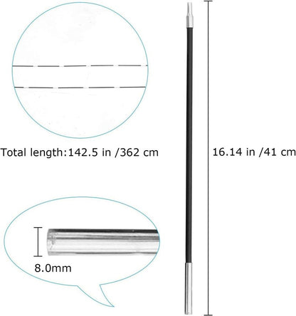 Beach Tent Poles for 3-8 Person Tents - Durable Replacement Poles for Outdoor Use