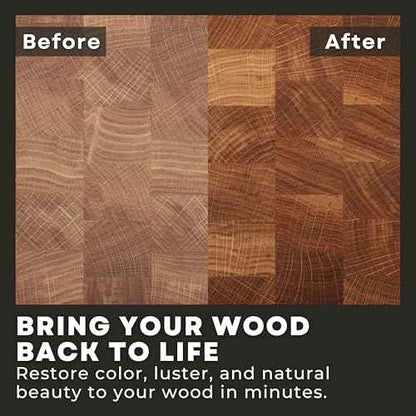 Coconut Cutting Board Oil 8oz - Premium Natural Oil Blend (NO Mineral Oil) - Food Grade Oils for Cutting-Boards - Protect Wood Surfaces from Cracking or Warping - Made in The USA