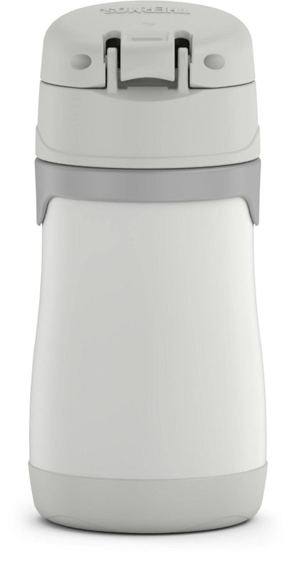 THERMOS BABY 10 ounce Stainless Steel Vacuum Insulated Straw Bottle, Gray