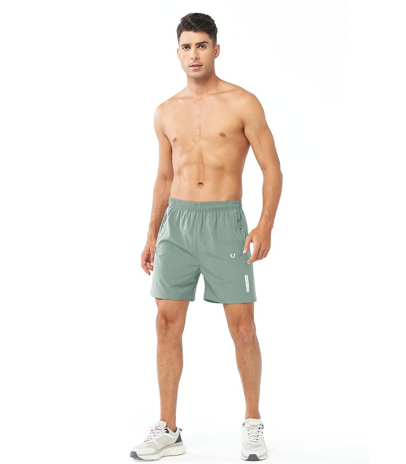 NORTHYARD Men's Athletic Running Shorts Gym Workout 7"/9"/5" Quick Dry Lightweight Sports Basketball Tennis 3 Zipper Pockets LODENFROST-5inch L