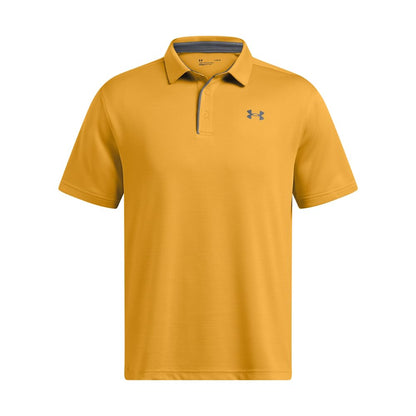 Under Armour Men's Tech Golf Polo, (711) Golden Yellow / / Pitch Gray, 3X-Large Tall