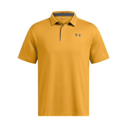 Under Armour Men's Tech Golf Polo, (711) Golden Yellow / / Pitch Gray, 4X-Large
