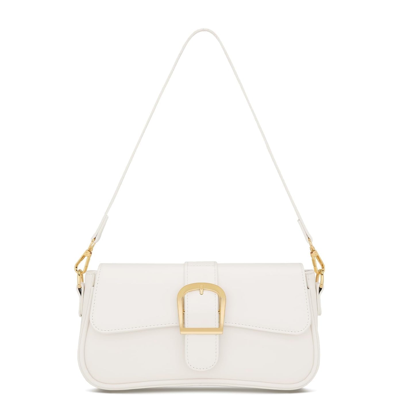 KKXIU Small Shoulder Bag for Women - Cute Handbags Purses for Women, Trendy Leather Clutch with Removable Strap
