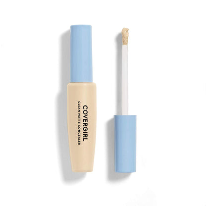 COVERGIRL - Clean Matte Concealer, Oil-Free, Lightweight Formula, Blendable, Natural-Looking Coverage, 100% Cruelty-Free