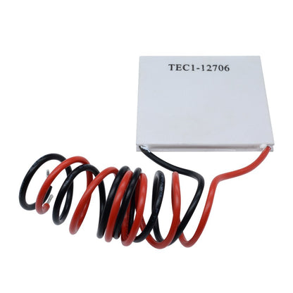 5PCS TEC1-12706 Peltier Module,Aideepen 12V 6A 60W Heatsink Thermoelectric Cooler Cooling Peltier Plate Module Peltier Cooler 40x40MM Compatible with Peltier Fan/Cold Plate