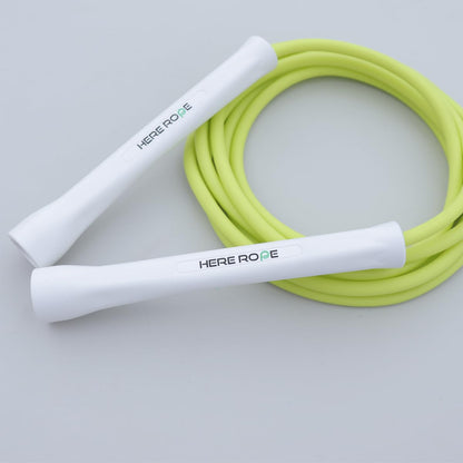 Hererope 6MM PVC Jump Rope for Men & Women Fitness, Speed, Tricks, Cardio Training, Boxing Jump Rope with Unbreakable Handles and Non-Kinking Skipping Rope, Adjustable Jumprope for Indoor Outdoor