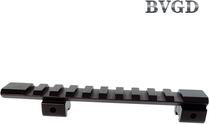 Dovetail to Picatinny Weaver Rail Riser Mount Adapter - 11mm to 20mm for Rifle Scope