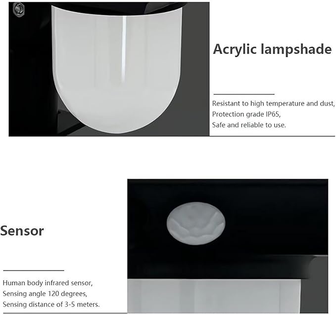 Solar Landscape Spotlight, 4 Pack IP65 Waterproof Outdoor Garden Solar Powered Pathway Light Motion Sensor Path Lighting for Yard, Patio, Pathway