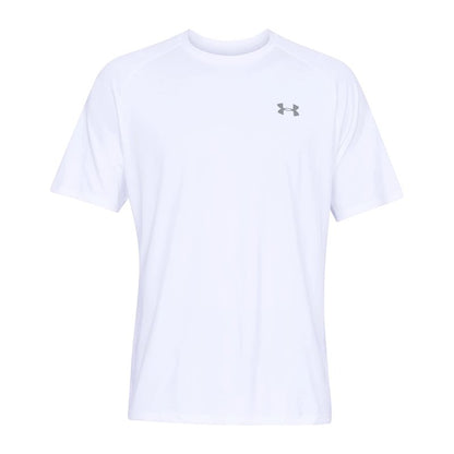 Under Armour Men's Tech 2.0 Short-Sleeve T-Shirt , White (100)/Overcast Gray, Small