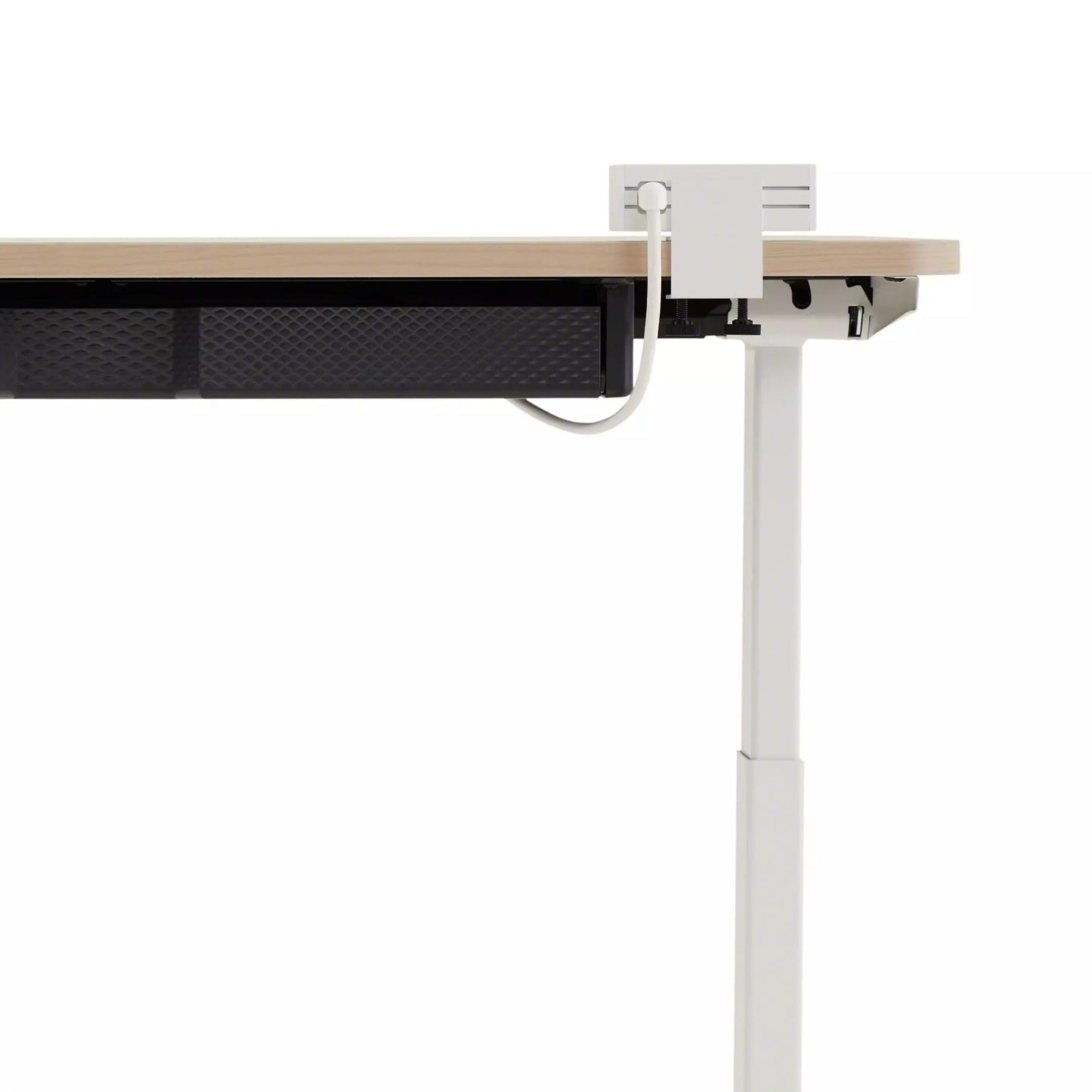 Steelcase Universal Cable Management Kit - for Office Desk - Desk Cord Organizer - Cable Management & Cord Hider - Wire Solution - Powerstrip Sold Separately - Small