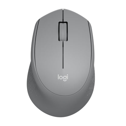 Logitech M330 SILENT Wireless Mouse, 2.4GHz with USB Receiver, Optical Tracking, Quiet & Lightweight, Long Battery Life, for PC, Mac, Laptop, Chromebook - Black