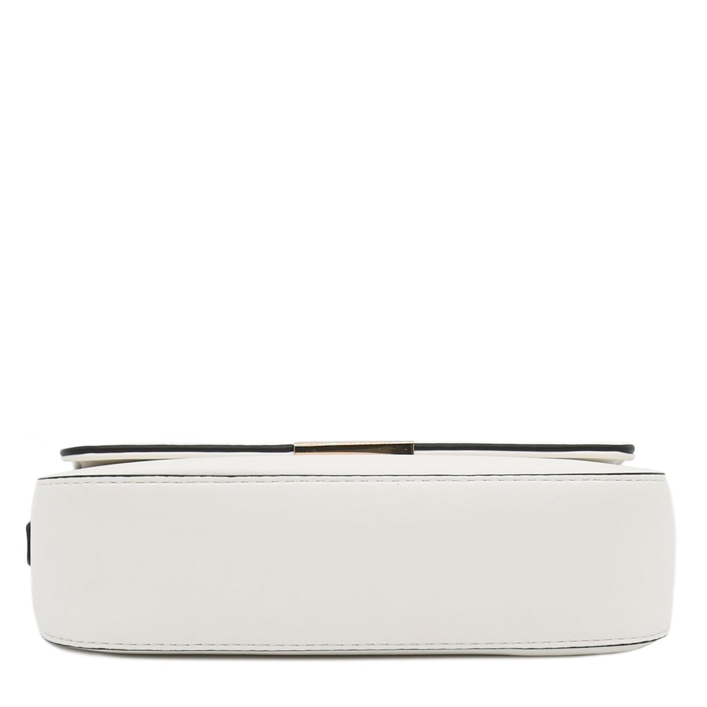 Mini Classic Rectangular Flap Purse Underarm Shoulder Bag (White)