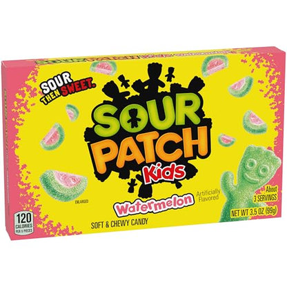 SOUR PATCH KIDS and SWEDISH FISH Soft & Chewy Candy Variety Pack, Bulk Candy, 15 Boxes