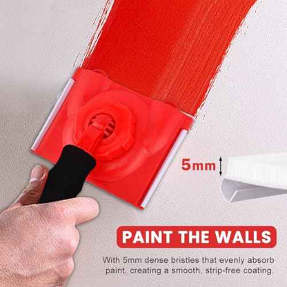 Paint Edger Trimmer with 2 Replacement Pads, Edge Painting Tool for Walls, Ceilings, Corners & Trims Applicator, Edge Trimmer Tool