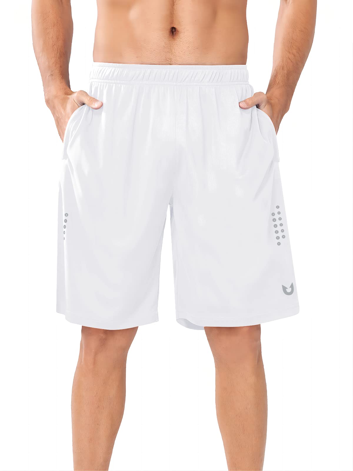 NORTHYARD Men's Athletic Gym Shorts 10"/7"/5" Running Basketball Tennis