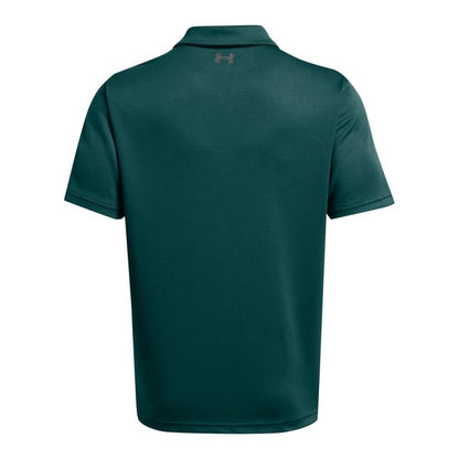Under Armour Men's Tech Golf Polo, (449) Hydro Teal / / Pitch Gray, 3X-Large Tall