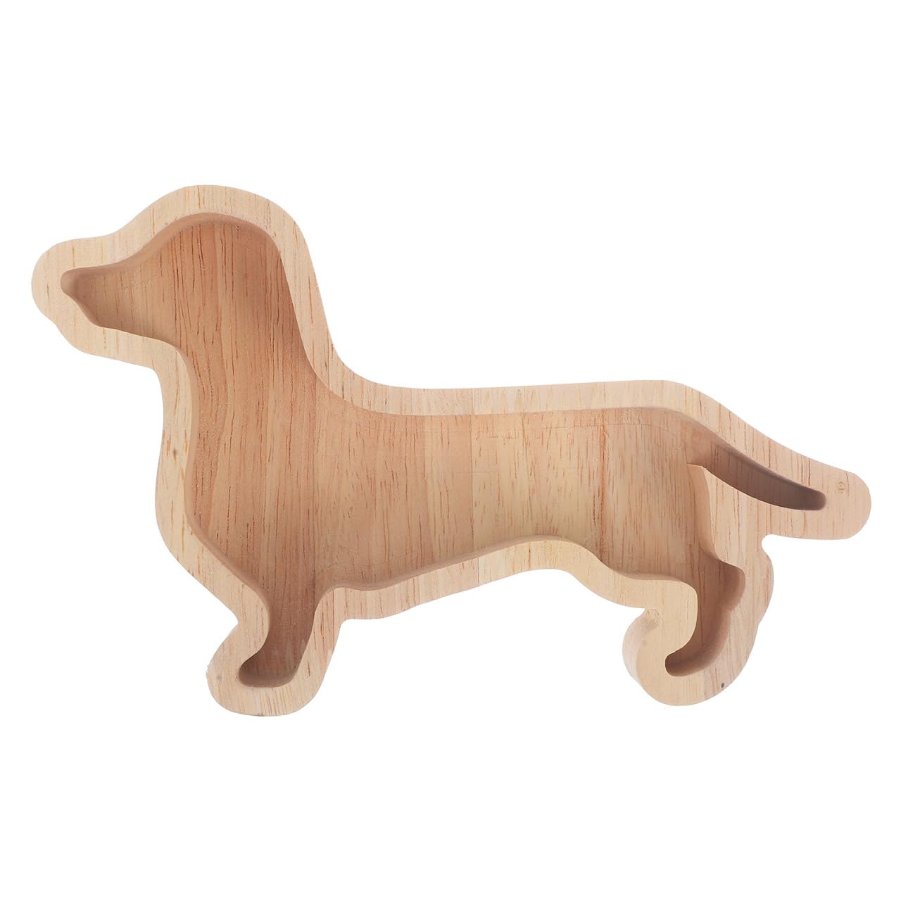 GARVALON Christmas Dachshund Dog Shaped Snack Serving Tray Creative Dessert Plate for Fruits Treats Unique Dish for Holiday Gatherings Parties for Dachshund