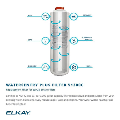 Elkay LZWSRK ezH2O RetroFit Bottle Filling Station Kit for EZ Family Filtered Non-Refrigerated