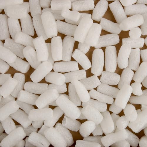 UOFFICE Biodegradable Recycled Packing Peanuts 3.5 cu. ft. (22.5 Gallons), Void Fillers For Moving Boxes, For Packing, Moving & Shipping