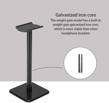 Nwubay Headphone Stand Aluminum Holder for Microsoft Xbox One Chat, Turtle Beach Recon 50X/50P/Beach XO One Stereo, KingTop Each G2000, Sony PlayStation Stereo Headset & More Black