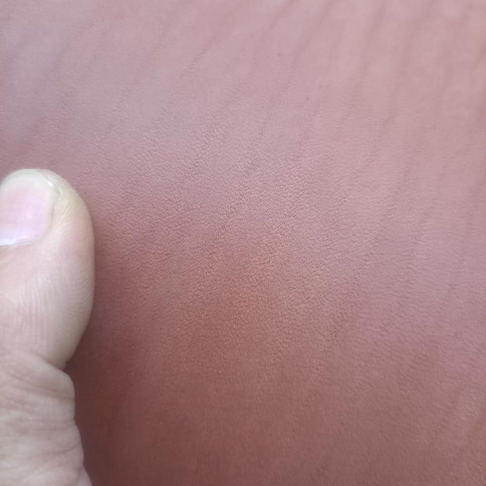 Full Grain Leather Sheet, 4-5mm Thick, Brown Leather, Vegetable Tanned Leather for Crafting, Tooling, Sheath Making (Brown 20 x 40 inches)