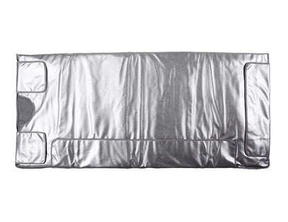 Elitzia Far Infrared Sauna Blanket 3 Independent Heating Zones for Full Body Home Spa Muscle Relaxation 95-176°F Adjustment Easy Clean Waterproof Oxford Fabric 71"x31.5" ETBO20