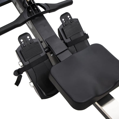 TKO AirRaid Rower | Air Resistance Rowing Machine for Home & Commercial Use | Foldable Air Rowing Machine with 9 Damper Levels, LCD Console, Smooth Glide Rower Machine