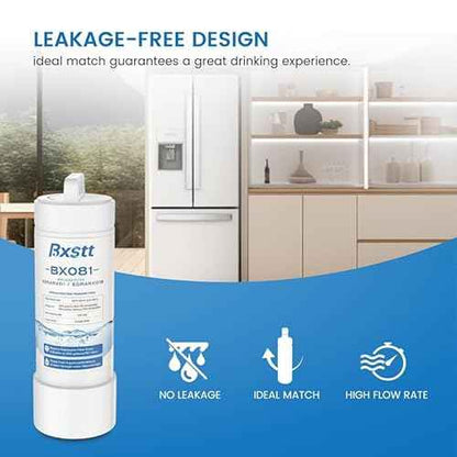 EDRARXD1 Water Filter Replacement, Compatible with Whirlpool EDRARXD1, Everydrop Filter A, EDRARXD1B 3 Pack