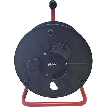 Audio2000'S ADC271C Deluxe Portable Cable Reel/Cord Reel, Capacity: 720 feet of 6mm Cable/Cord