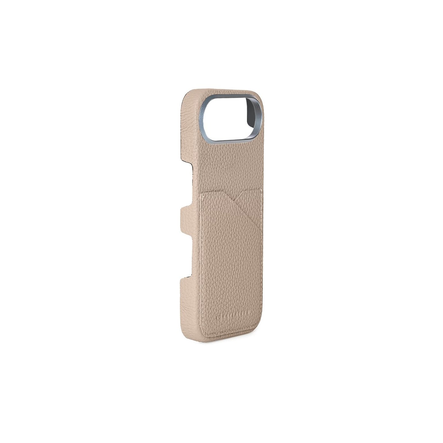 BONAVENTURA (for iPhone Air Shrink Leather Back Cover Case [Greige], Premium European Leather, Genuine Leather, Gift, BPCT17A-GG