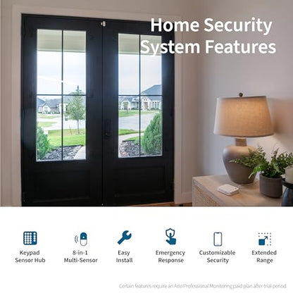 Arlo Essential Security Camera 2K | Outdoor - Indoor | 2nd Gen | Wireless with Spotlight, 2-Way Audio, Color Night Vision, Live Stream, Motion Activation, Real Time Notifications - White, 3 Cameras
