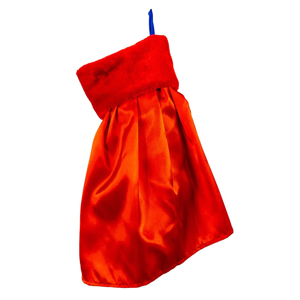 Kurt Adler DC Comics Superman Plush Stocking with Cape