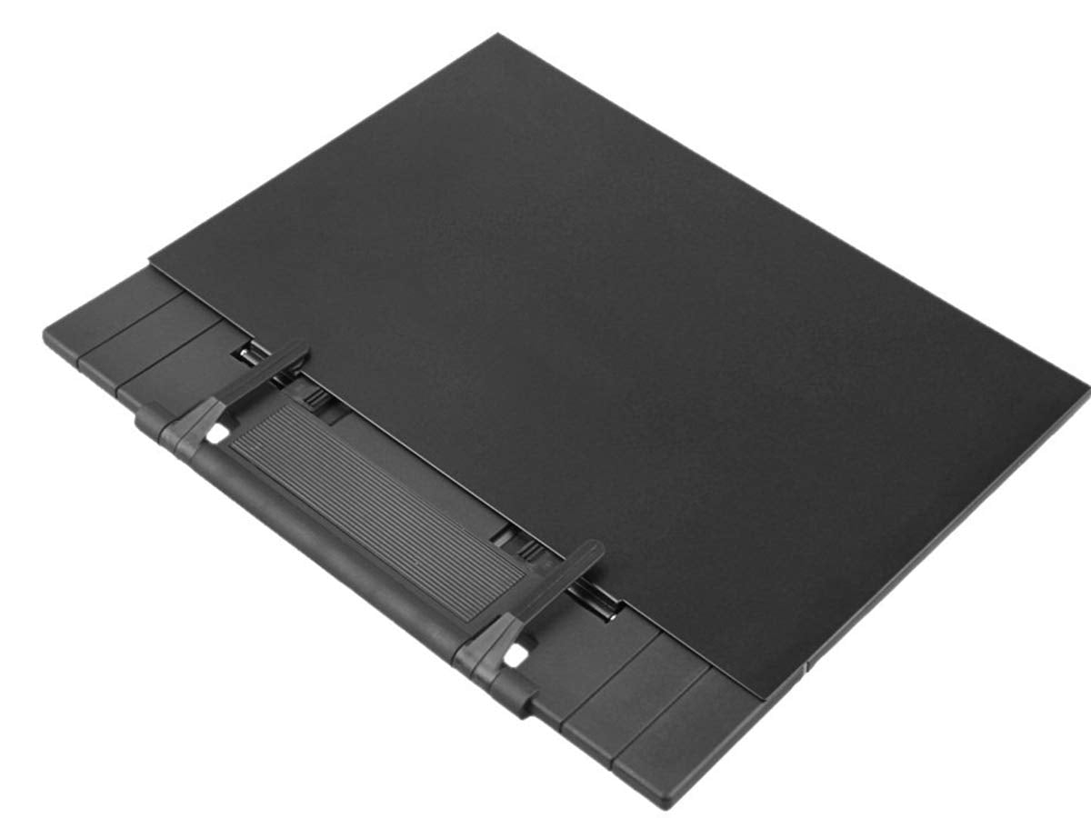 Hanghs Desktop Document Holder/Paper Stand/Clipboard for Sheet Music/Cookbook/Book with 7 Adjustable Positions Black