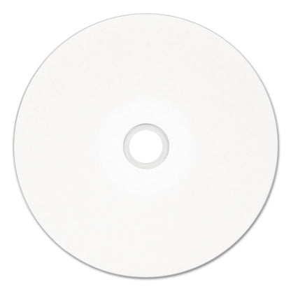 Verbatim DVD-R Blank Discs 4.7GB 16X DataLifePlus White Inkjet Printable Recordable Disc Hub Printable - 50pk Spindle 95079
