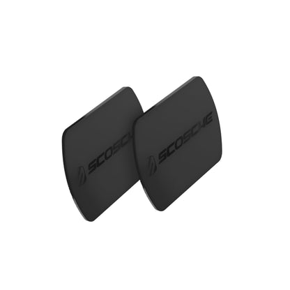 Scosche MAGRKI MagicMount Replacement Metal Plate Kit for Phone, Metal Plates for Magnetic Mount Cell Phone Holder for Car, Universal with All Devices and Phone Case, Black
