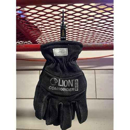 Multipurpose Webbing Industrial Glove Clamp Last glove strap, clip, holder you will ever need., Standard, Black