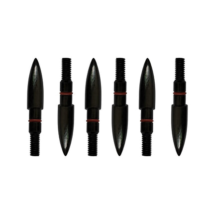 Archery Field Points 17/64 Inch 9/32 in 19/64 Inch 5/16 in (12 Pack) for Field Target Practice Shooting (A - 17/64″-100grains)