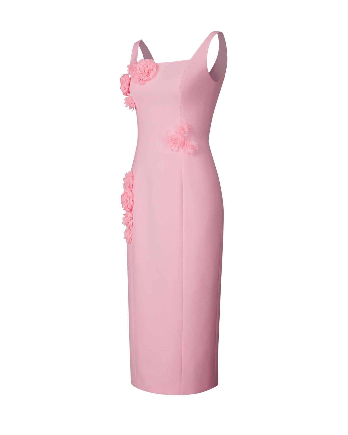 JW PEI Women's Garden Grace Sheath Midi Dress - Pink