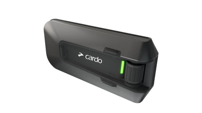 Cardo PACKTALK Edge Motorcycle Bluetooth Communication System Headset Intercom - Dual Pack