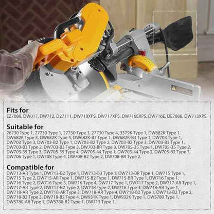 Replacement Dust Bag for DeWalt Miter Saw Replaces for 147734-06 14773406 Fits for DE7088 DW682K DW703 DW705 DW708 EZ7088 DW017 DW712 D27111
