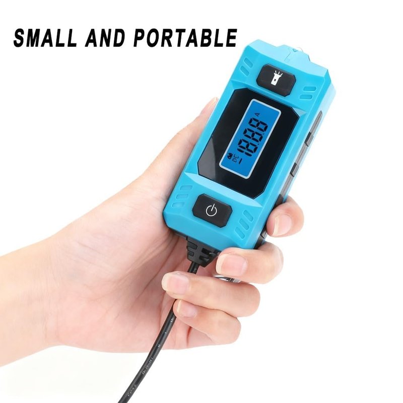 Automotive Battery Drain Tester, Parasitic Drain Detection Tool with Voltage Display, Car Battery Leakage Checker, High-Precision Current Meter for Cars Trucks RV (1PC)