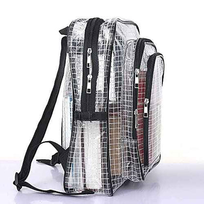 15.7 inch ESD anti-static clear pvc backpack,cleanroom engineer tool bag for engineer working in clean rooom