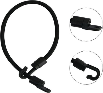 Deck Mount Connector - 2PCS Elastic Rope Bungee Rod Strap Holders for Fishing Boat & Kayak | Durable Hold Down Straps